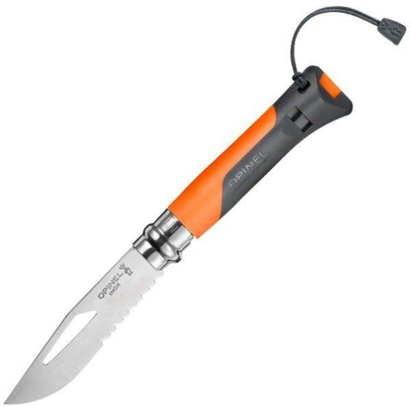 Нож Opinel №8 Outdoor Tangerine, Оранжевый  
