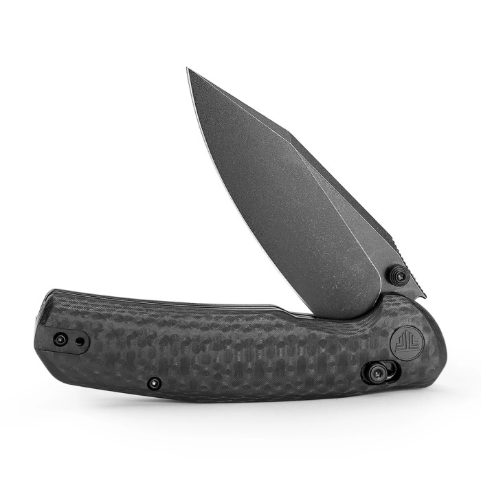 Нож Trivisa Hornet-CG, 14C28N, Карбон, Черный (JM01-CG-14)  