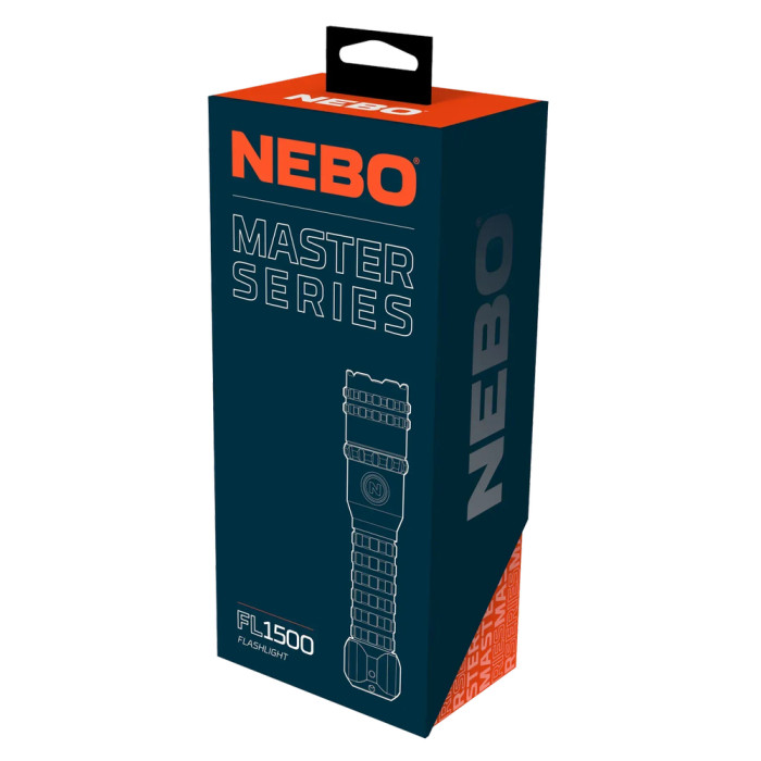 Фонарь ручной Nebo Master Series FL1500 (NB NEB-FLT-1017-G)  