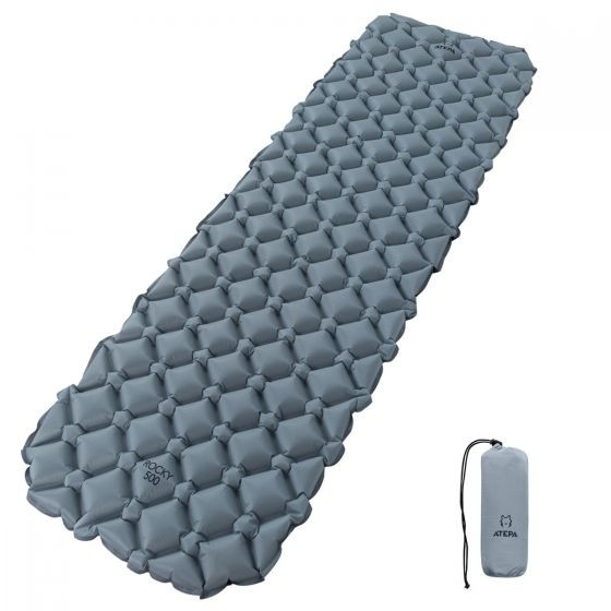 Надувной каремат Atepa MATTRESS(AM1008) LIGHTGREY  