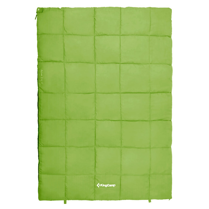 Спальный мешок KingCamp Active 250 Double (KS3189), синий, левый  