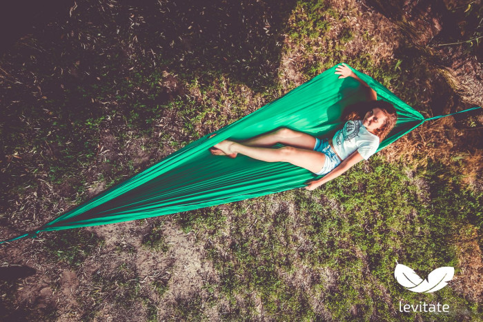 Гамак Levitate Camp green  