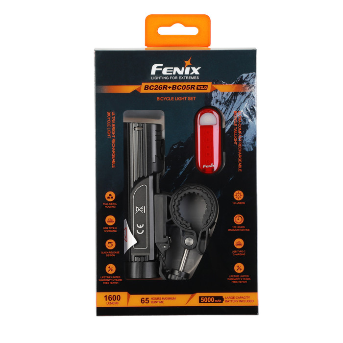 Набор Велофары Fenix BC26R+BC05R V2.0 