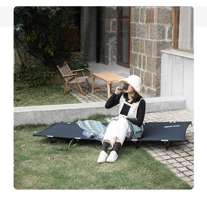 Кровать складная Naturehike XJC05 NH20JJ001, Полиэстер Oxford / алюминий, черный (6927595768822)  