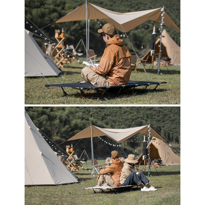 Кровать складная Naturehike XJC05 NH20JJ001, Полиэстер Oxford / алюминий, черный (6927595768822)  