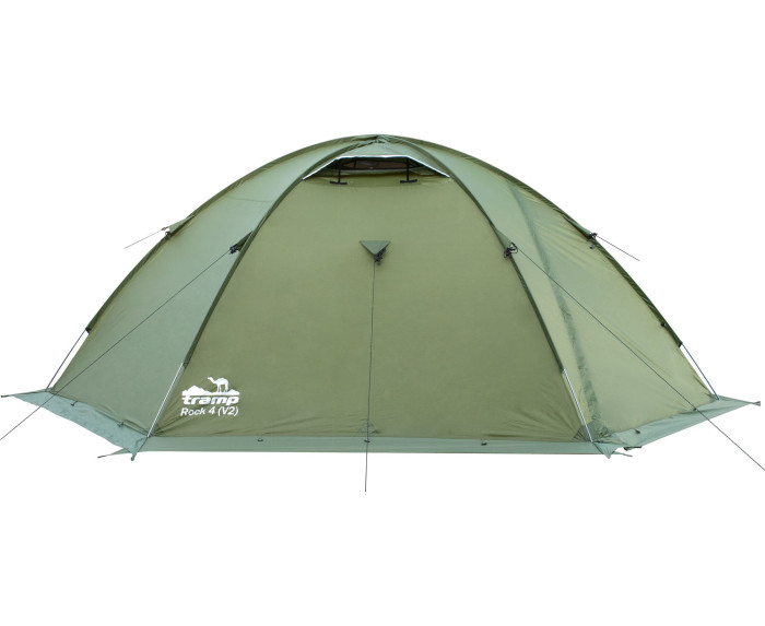 Палатка Tramp ROCK 4 v2 TRT-029, зеленая  
