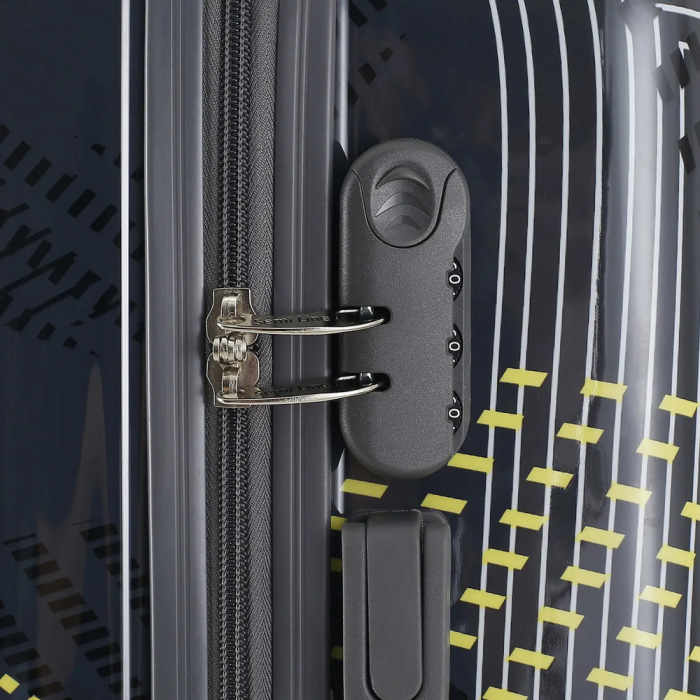 Чемодан Semi Line 24" (M) Black Pattern (T5651-2)  