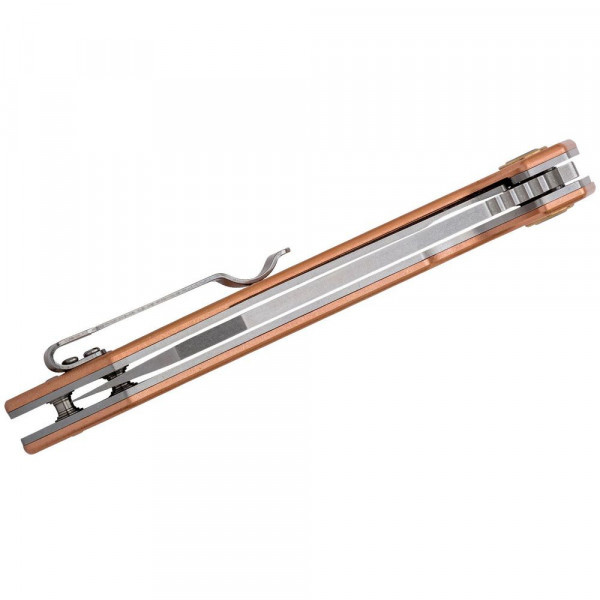 Нож CJRB Rampart copper handle  