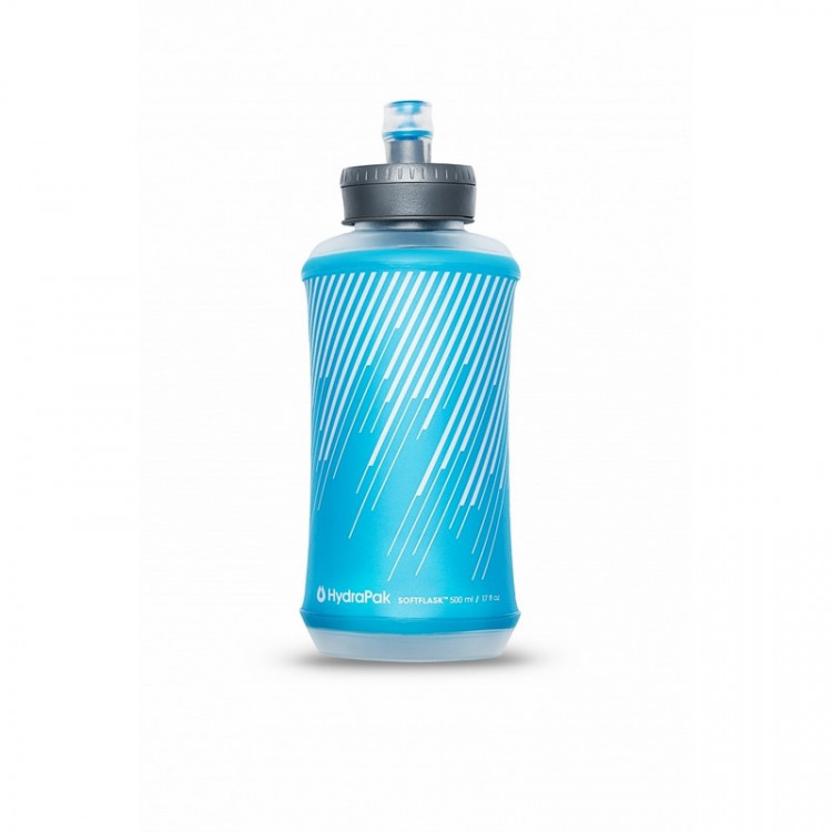 Мягкая фляга HydraPak SoftFlask 500 мл Malibu Blue 