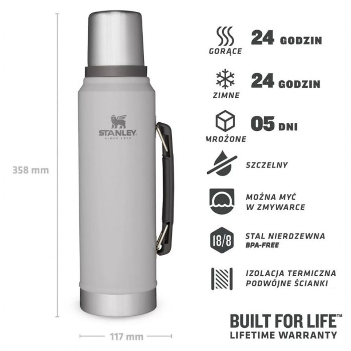 Термос Stanley Legendary Classic Ash 1 л  