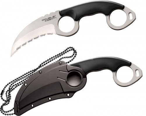 Нож Cold Steel Double Agent I, cеррейтор  