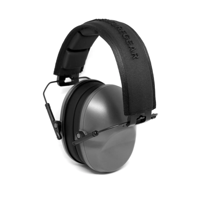 Наушники противошумные защитные Venture Gear VGPM9010C (защита слуха NRR 24 дБ, беруши в комплекте), серые  