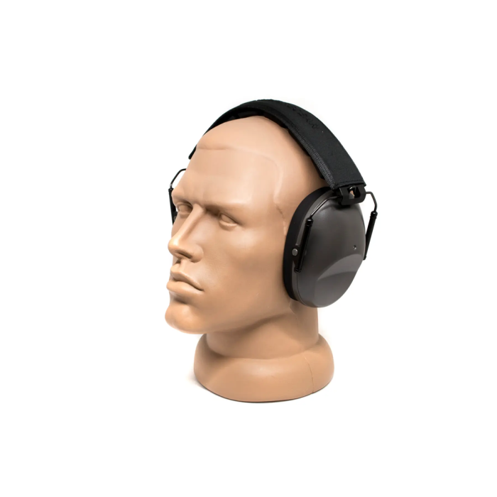 Наушники противошумные защитные Venture Gear VGPM9010C (защита слуха NRR 24 дБ, беруши в комплекте), серые  