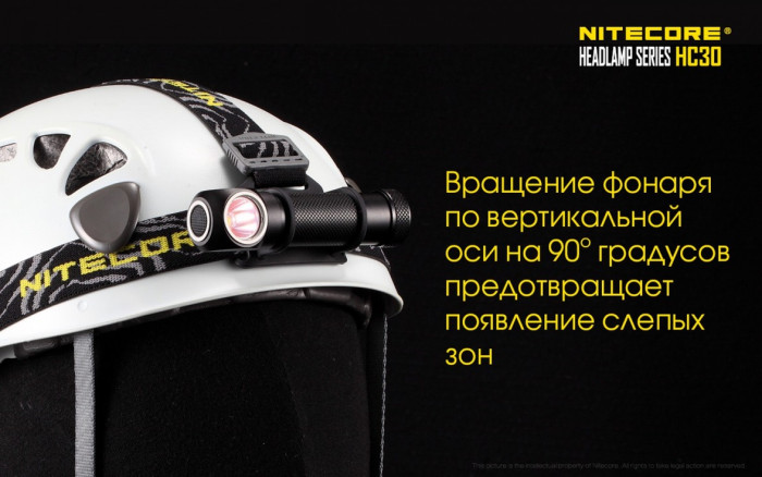 Набор Nitecore HC30 тёплый  