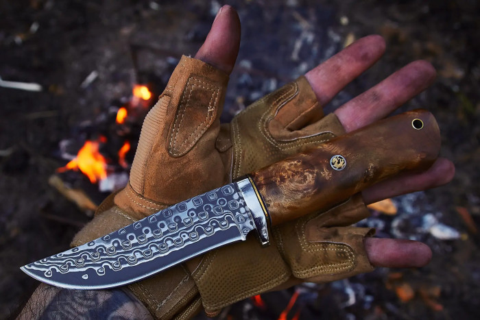 Нож Grand Way дамасская сталь DKY 002 (DKY 002GW)  