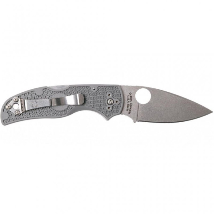 Нож Spyderco Manix 2 Mexamet Steel серый C101PGY2  