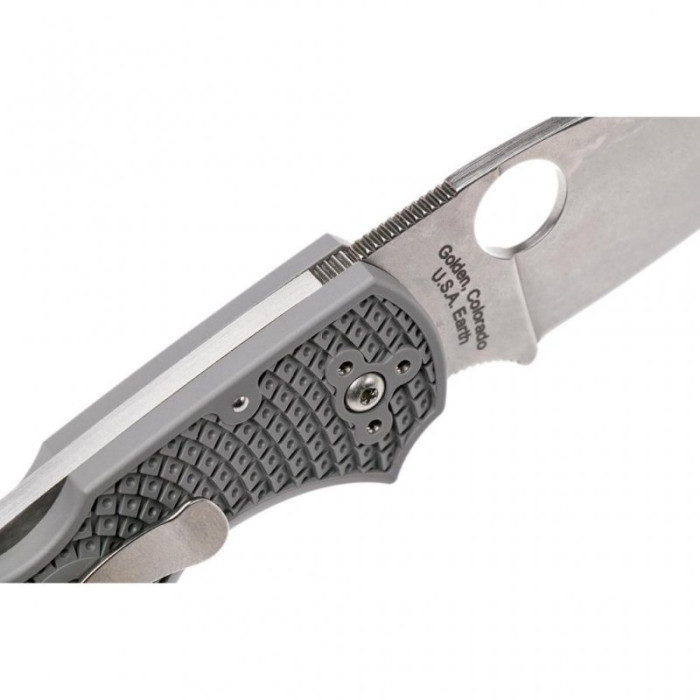 Нож Spyderco Manix 2 Mexamet Steel серый C101PGY2  