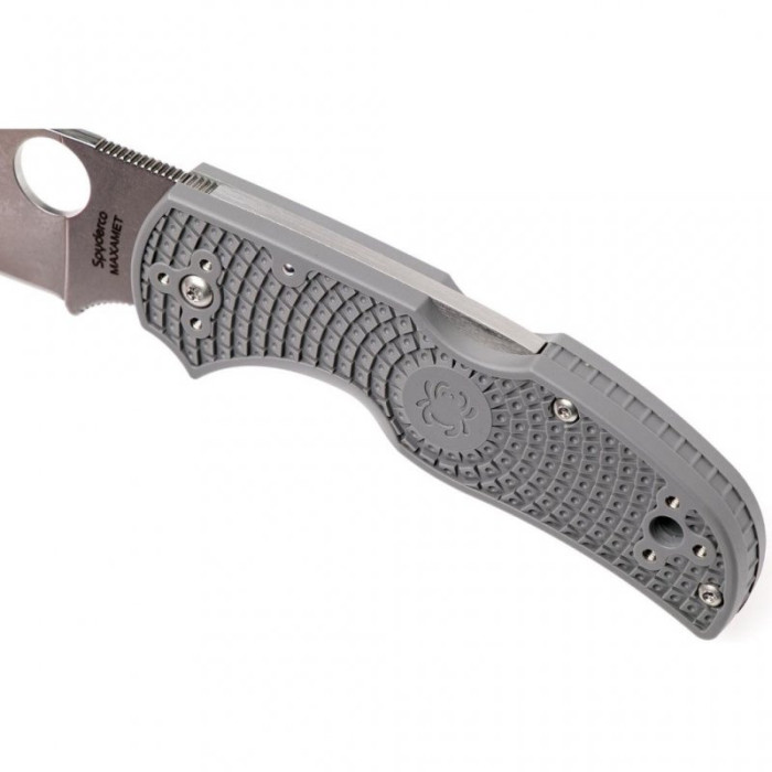 Нож Spyderco Manix 2 Mexamet Steel серый C101PGY2  