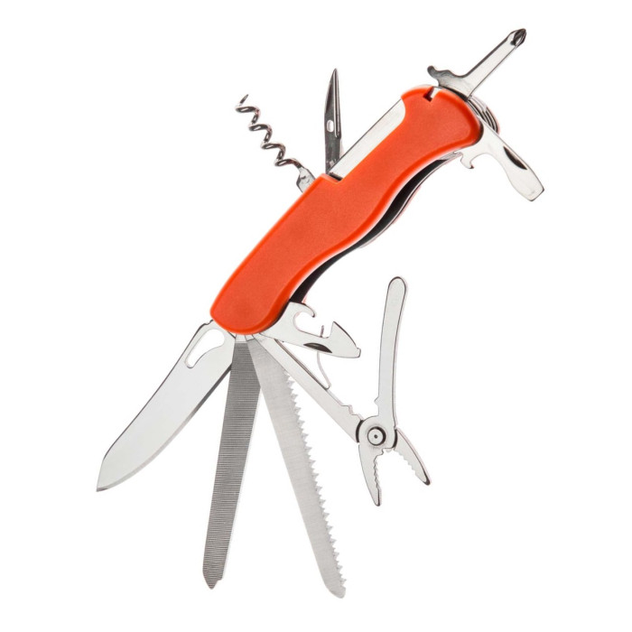 Многофункциональный нож HH072014110OR, orange, 11 инструментов 