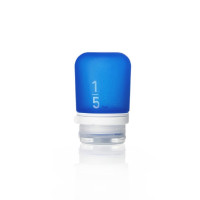 Силиконовая бутылочка Humangear GoToob+ Small, темно-синий