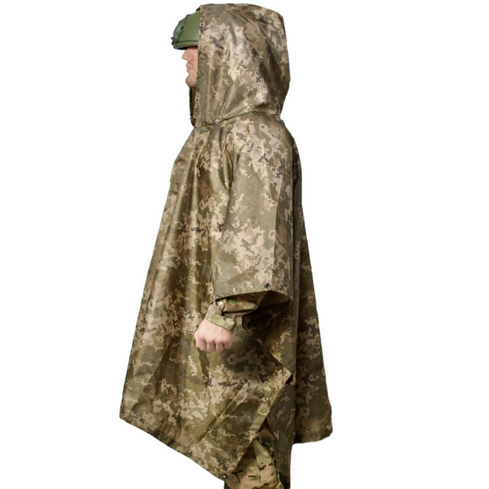 Тактический пончо rip stop Ranger пиксель (RA8918)  