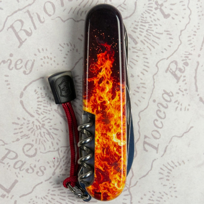 Складной нож Victorinox CLIMBER ZODIAC Огненная лошадь 1.3703.Z5210pk  