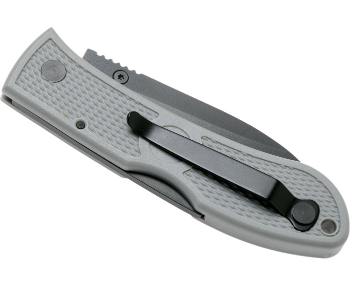 Нож Ka-Bar Dozier D2  Folding Hunter -серый, длина клинка 7,62 см.  