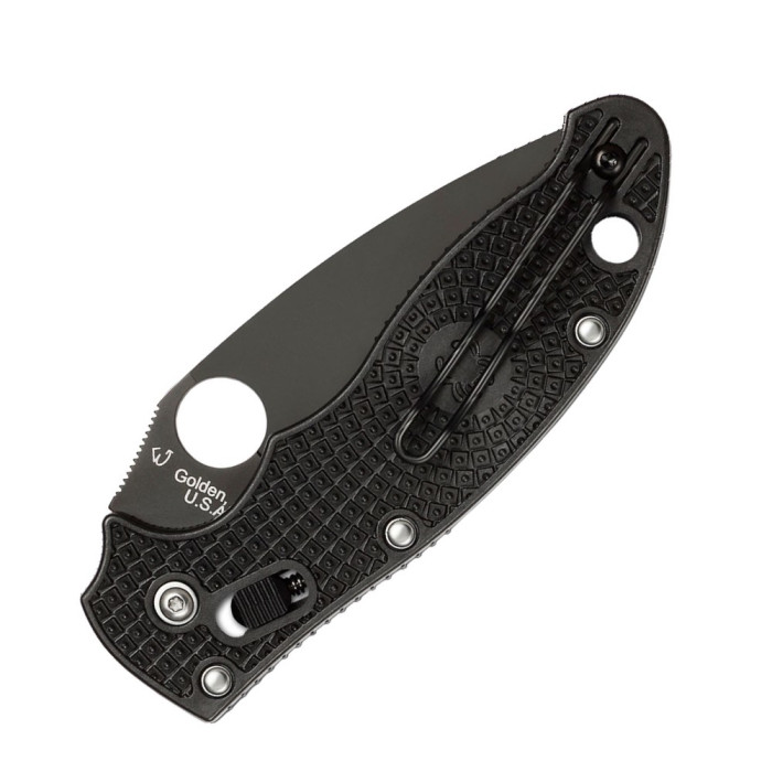 Нож Spyderco Manix 2 Black Blade, BD1 C101PBBK2  