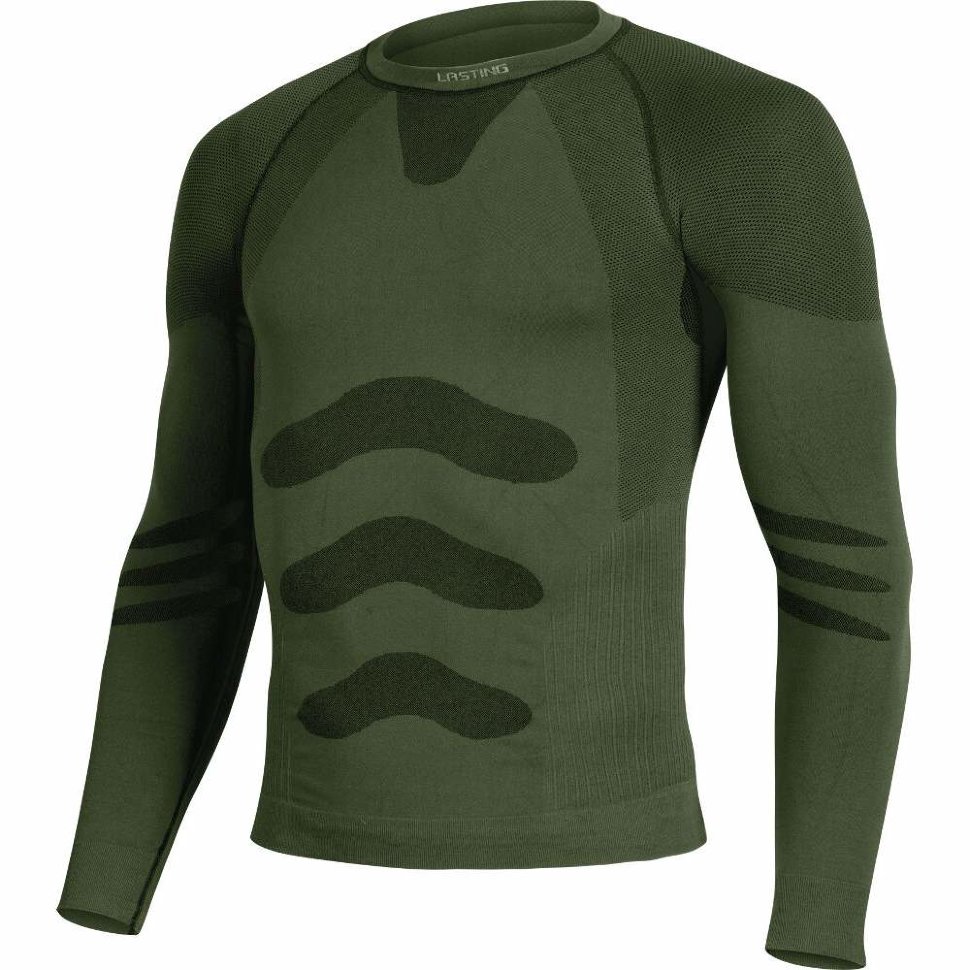 Термофутболка APOL 6262  XXL/XXXL зеленый, мужская