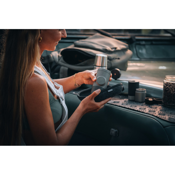 Портативная эспрессо-кофеварка Wacaco Minipresso GR2, механическая, для молотого кофе  