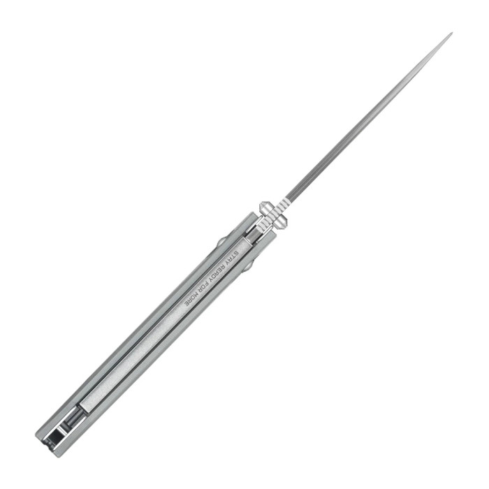 Нож складной туристический SRM Terrier (9 см) 140Cr/G10 серый  
