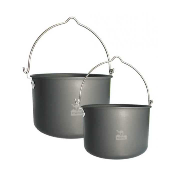 Котел Tramp анодированный с крышкой 5 л, TRC-040  