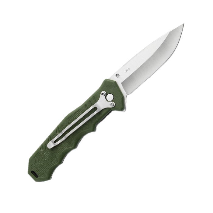Нож складной карманный Ganzo G616-GR (7.9 см) 440C / ABS зеленый  