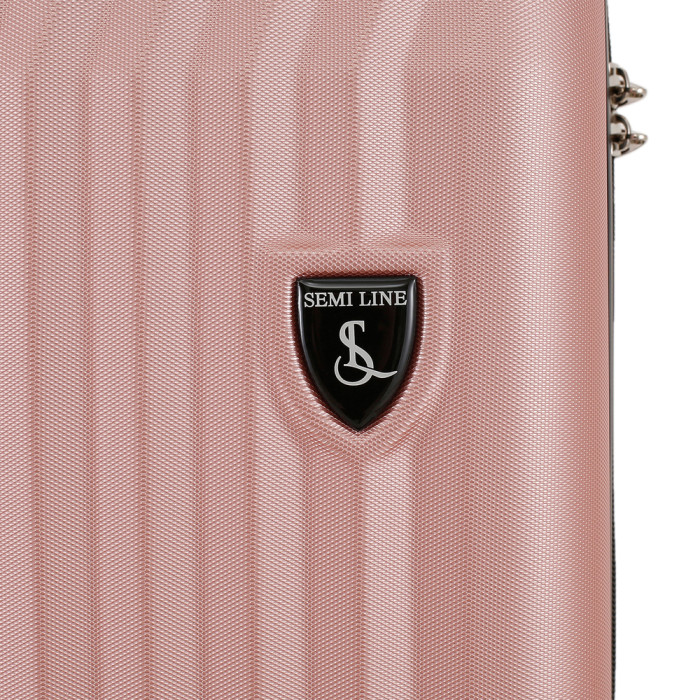 Чемодан Semi Line 24" (M) Pink (T5987-3)  