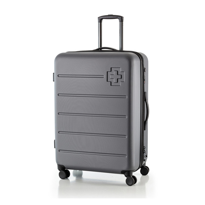 Чемодан Swissbrand Berlin (S) Grey (SWB_LHBER801S) 