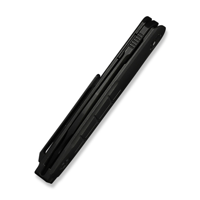 Нож складной туристический Weknife Hull (9.9 см) Bohler M390 / Titanium черный  