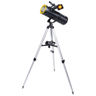 Телескоп Bresser Solarix 114/500 AZ Carbon с солнечным фильтром и адаптером для смартфона (4614505/13692) (924845)