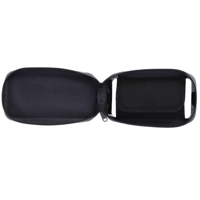 Сумка водонепроницаемая на руль под телефон XLC, 18x9x4см, черная  