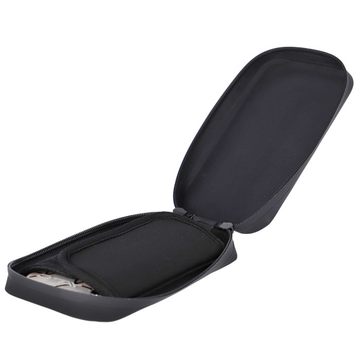 Сумка водонепроницаемая на руль под телефон XLC, 18x9x4см, черная  