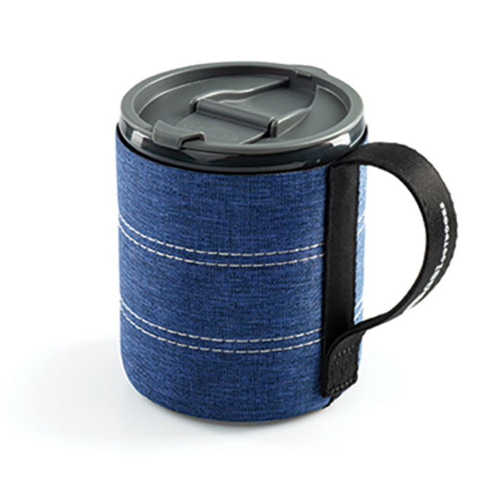 Чашка с неопр. защитой GSI Outdoors Infinity Bacpacker Mug (синее)  