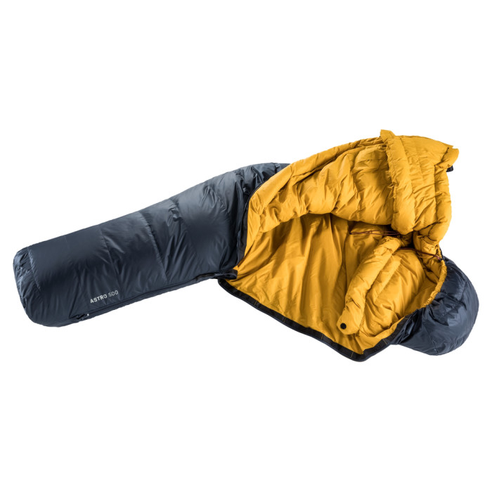Спальник DEUTER Astro 500 цвет 3916 ink-curry левый  
