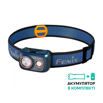 Налобный фонарь Fenix HL32R-T, синий