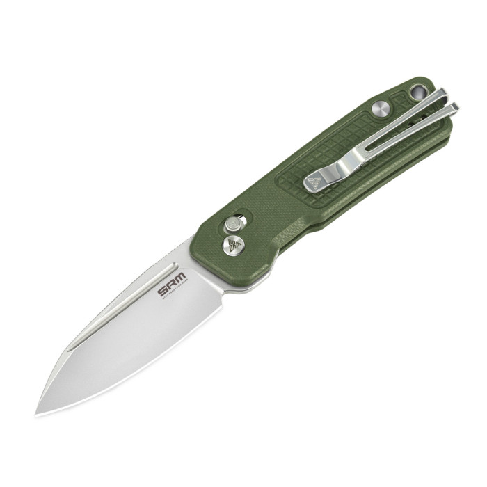 Нож складной карманный SRM Scout 7229-GP (6.9 см) 14C28N/G10 зеленый  