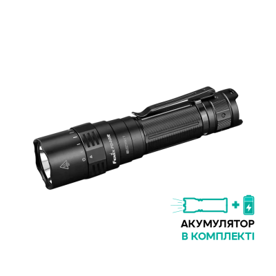 Фонарь ручной Fenix PD40R V2.0 (Открытая упаковка / замена диода и драйвера / отсутствует запасное кольцо / сколы и потертости на корпусе)