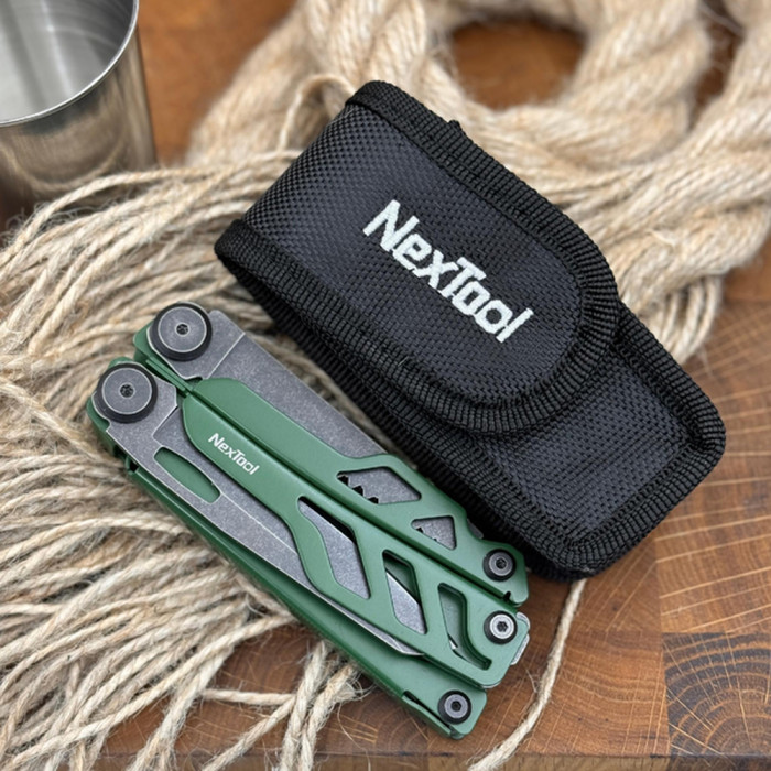 Мультитул NexTool Flagship Pro, зеленый  