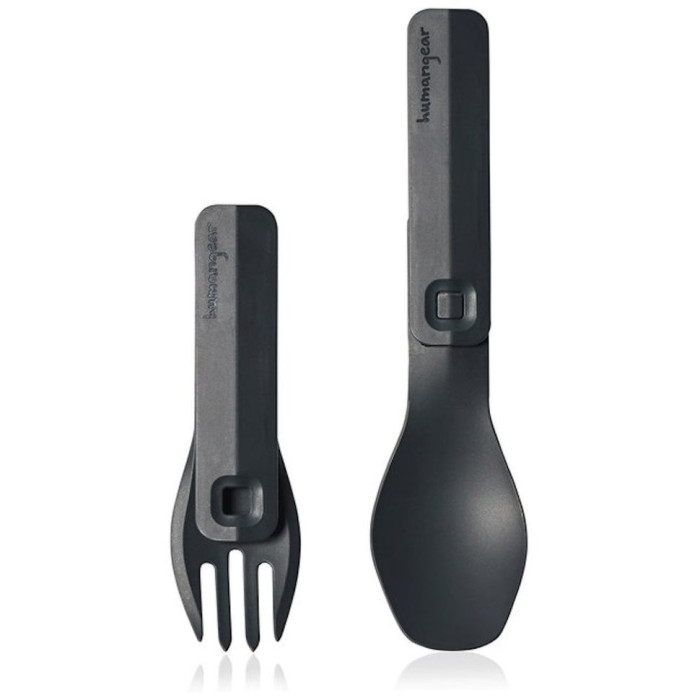 Набор приборов для еды Humangear GoBites Click (серый)  