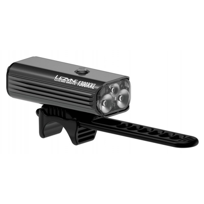 Фара передняя Lezyne MACRO DRIVE 1300XL 1300 люменов Y13 черная 