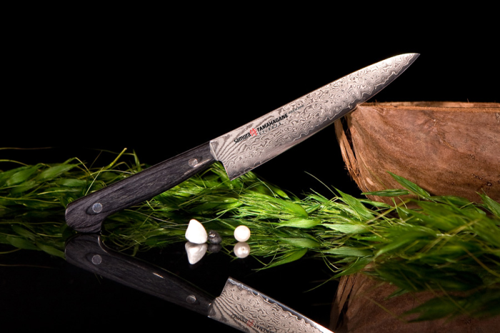 Нож кухонный Samura Tamahagane универсальный, 150 мм, ST-0023  