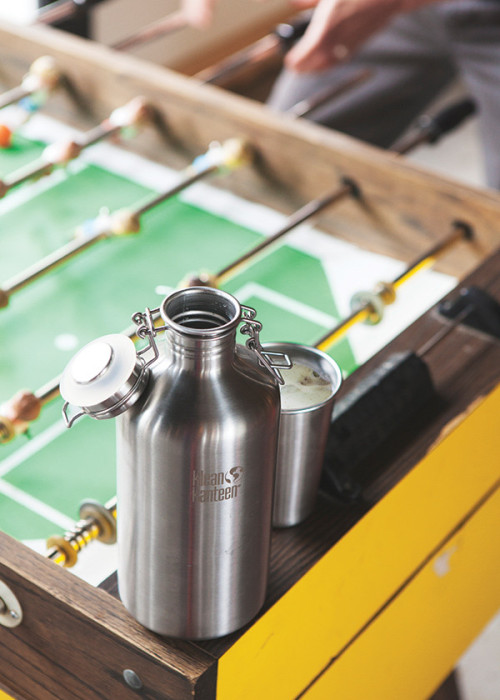 Фляга Klean Kanteen Growler Brushed Stainless 1900 мл  