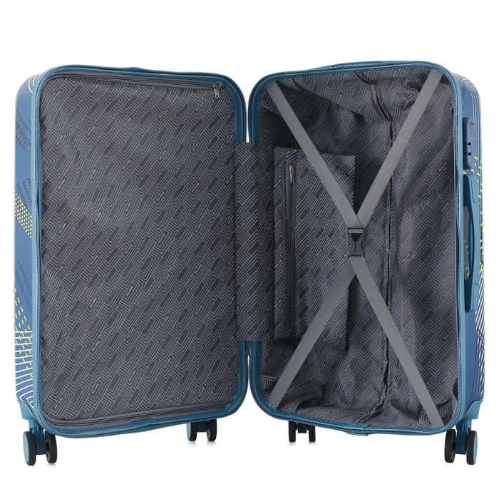 Чемодан Semi Line 24" (M) Blue Pattern (T5652-2)  
